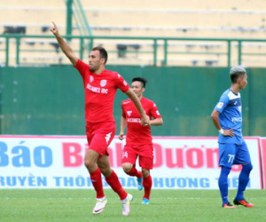 Hoàng Anh Gia Lai và B.Bình Dương đã biết thắng