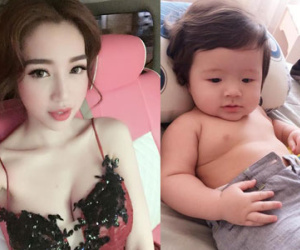 Con trai Elly Trần "khoe cơ bắp" khiến fan phát sốt