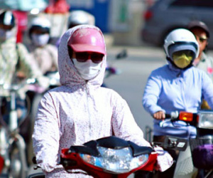 Nhiều nơi nắng nóng trên 39 độ C