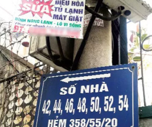 Nực cười chuyện tìm số nhà... 50 mét vuông
