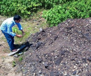 Phát hiện thêm hàng trăm tấn rác thải của Formosa ở Hà Tĩnh
