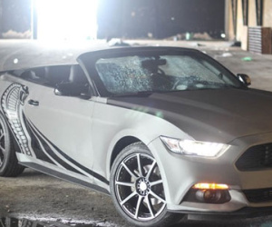 Ford Mustang GT mui trần độ máy và ngoại thất ở Sài Gòn
