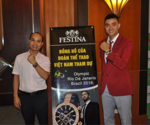 Galle Watch tiếp lửa Thể thao Việt Nam tại Olympic Rio 2016
