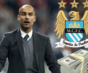 Hé lộ mức thưởng khủng của Guardiola tại Man City