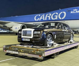 Xe siêu sang Rolls-Royce được vận chuyển như thế nào?