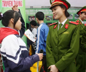 Dự kiến điểm chuẩn vào các trường Công an nhân dân năm 2016