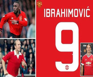 Ibrahimovic uy quyền "cướp" áo số 9 của Martial