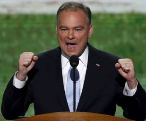 Chân dung "phó tướng" được bà Clinton giữ bí mật đến phút chót
