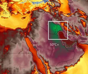 Kuwait nóng kỷ lục 54 độ C