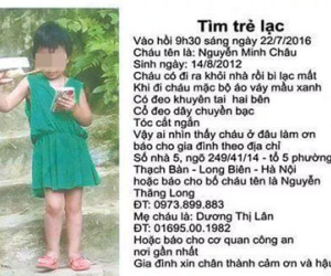 Mẹ tìm con mất tích, nhận được tin nhắn đòi... quan hệ tình dục thì sẽ trả con