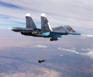 Nga ném bom vào căn cứ bí mật của Mỹ tại Syria