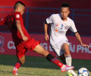 Vòng 17 V-League: Hải Phòng đá xấu, thua bẽ mặt SHB Đà Nẵng