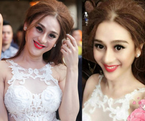 Cận gương mặt ngày càng xập xệ, nhọn hoắt như "xà quái" của Lâm Chi Khanh