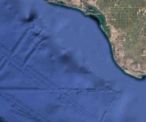 Phát hiện thành phố "ngoài hành tinh" nhờ Google Earth?
