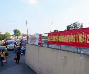Chuyến xe cuối cùng rời bến xe Lương Yên trước khi dừng hoạt động