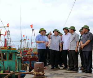 Phó Thủ tướng: Cơn bão đầu tiên của năm đang di chuyển rất nhanh