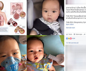 Bé 5 tháng suýt chết vì bị người lạ hôn, mẹ bực bội lên facebook cảnh báo