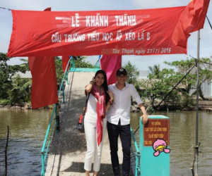 Cây cầu từ thiện của Công Vinh - Thủy Tiên bị chê "không đúng kỹ thuật"