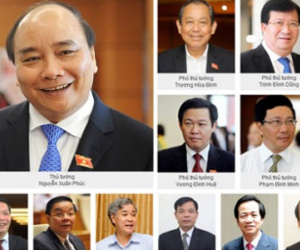 Công bố kết quả phê chuẩn 26 thành viên Chính phủ