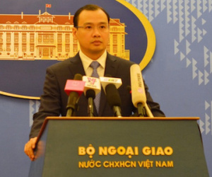 Phản đối quan chức Đài Loan xâm phạm chủ quyền Việt Nam