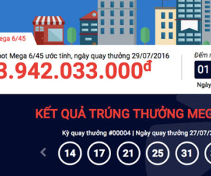 Vé số triệu USD tiến sát 14 tỉ đồng sau lần quay thưởng thứ tư