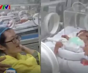 Clip cuộc gặp gỡ đầu tiên và cũng là cuối cùng của thiếu úy Huyền Trâm với con trai