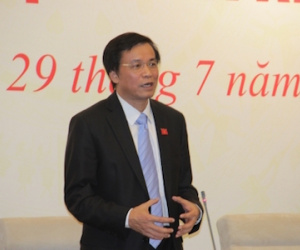 TTK Nguyễn Hạnh Phúc nói về xem xét tư cách ĐBQH của ông Võ Kim Cự