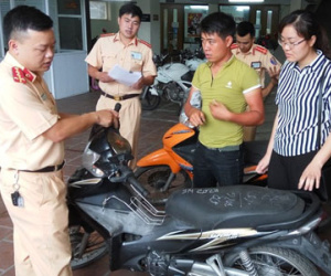 Nhiều xe máy mất trộm lâu năm bất ngờ được tìm thấy