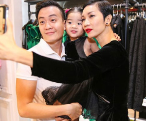 Con gái Xuân Lan quấn quýt bên Lương Mạnh Hải