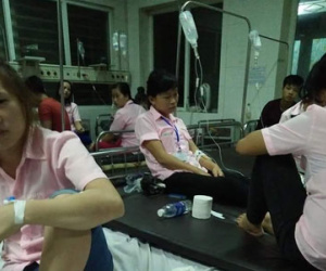 Sau bữa trưa, hơn 100 công nhân Unico Hàn Quốc bị ngộ độc