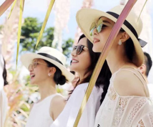 "Bạn, thù" trong showbiz Hoa ngữ tại đám cưới Lâm Tâm Như