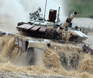 Nga khai mạc cuộc thi xe tăng chiến đấu Tank Biathlon 2016