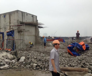 Tháo dỡ tầng 19 nhà 8B Lê Trực trong 45 ngày