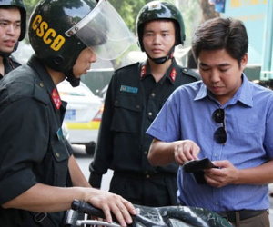 CSCĐ xử phạt hơn 33 triệu đồng trong ngày đầu ra quân
