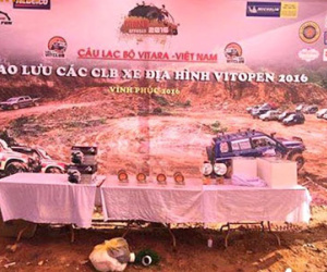 Dân chơi miền Bắc tổ chức thi "phá xe" tại Vĩnh Phúc
