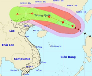 Hà Nội ra công điện khẩn ứng phó cơn bão số 2