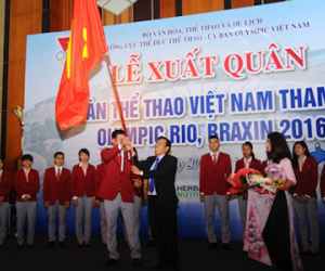 Lịch thi đấu đoàn TTVN tại Olympic 2016