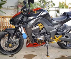 Môtô Kawasaki Z1000 độ “full đồ nhôm” tại Việt Nam