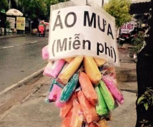 Bức hình khiến người ta cảm thấy ấm lòng trong ngày mưa gió