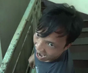 Thanh niên "ngáo đá" đòi đốt CSGT, náo động đường phố