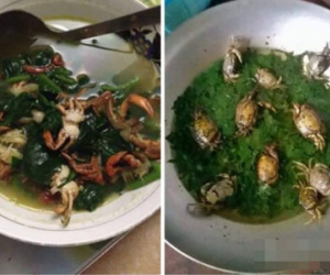 Cười nghiêng ngả với bát canh cua nguyên con ngày ra mắt nhà người yêu