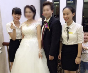 Đám cưới vượt điều tiếng dư luận của 2 quý bà U50 xôn xao Cẩm Phả