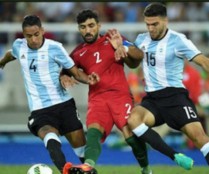 Olympic Bồ Đào Nha “quật ngã” Argentina trong ngày ra quân