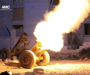 Run lẩy bẩy trước siêu pháo địa ngục của phiến quân Syria