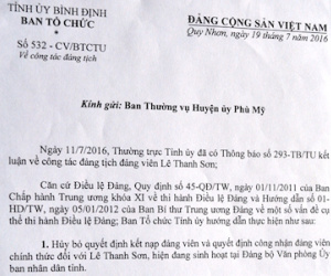 “Vuột” chức Phó giám đốc sở ở tuổi 30 vì... kết nạp đảng sai quy trình