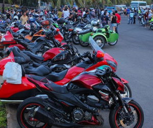 Hàng trăm xe phân khối lớn hội tụ tại Đà Nẵng