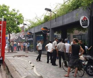 Cháy tại nhà hàng Vuvuzela Nguyễn Khánh Toàn
