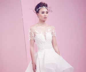Ninh Dương Lan Ngọc làm cô dâu gợi cảm
