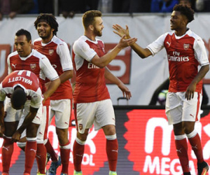 Arsenal thắng ngược Man City ở trận giao hữu cuối cùng