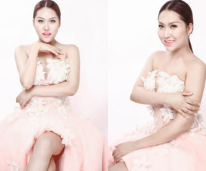 Phi Thanh Vân tự tin khoe vai trần sau khi giảm 22 kg